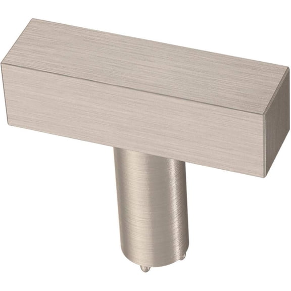 Liberty P43113C-SN 1 1/2" Satin Nickel Square Bar Cabinet Knob