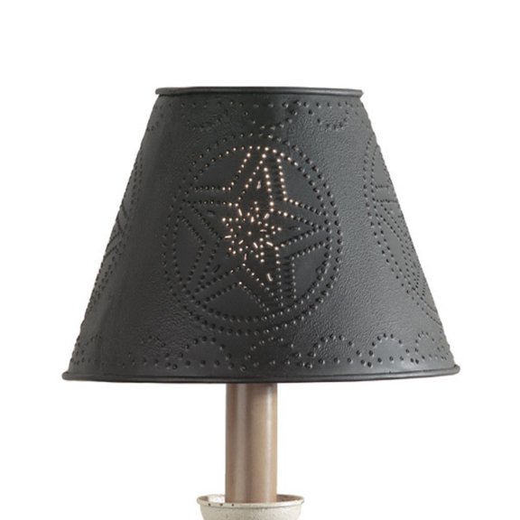 Park Designs Black Metal Star Shade 6"