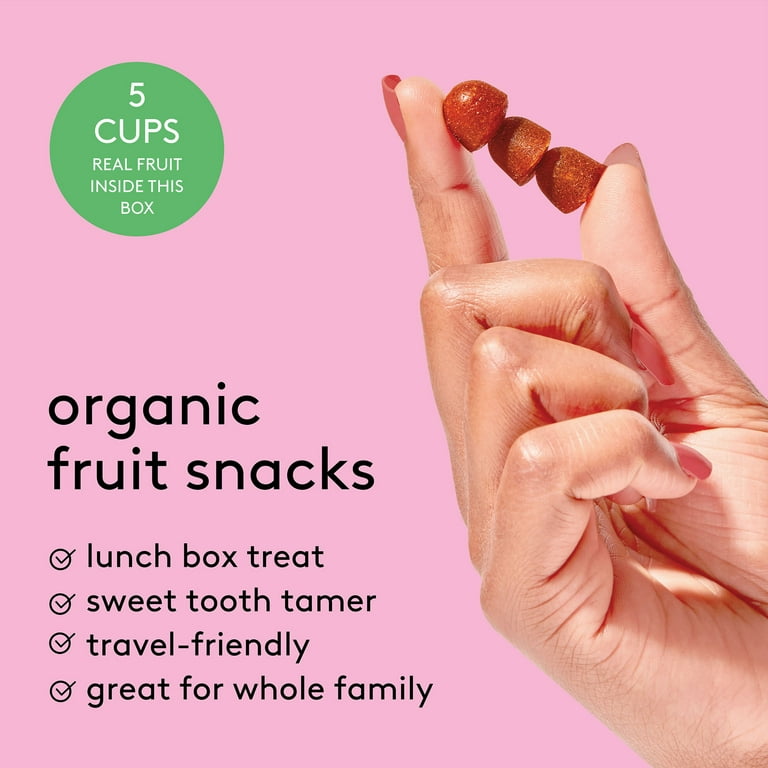 Kencko Berrylicious Organic Fruit Snacks, 3.5oz, 5 Pack - Walmart.com