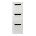 thumbnail image 3 of Zimtown 3 Storage Drawers Rolling Cart Organizer Plastic Drawers Unit, 3 of 8