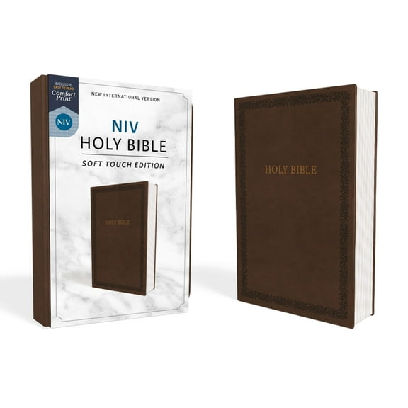 Pre-Owned NIV, Holy Bible, Soft Touch Edition, Imitation Leather, Brown, Comfort Print (Imitation Leather) 0310450462 9780310450467