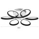 thumbnail image 3 of Lámpara Accesorio de de techo de flores modernas 3000K-6000K 12W para comedor Cocina Vestíbulo Ndcxsfigh Para estrenar, 3 of 9