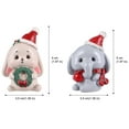 thumbnail image 4 of 2 Pcs Mini Christmas Resin Ornaments Decorative Micro Landscape Decor Miniature, 4 of 7