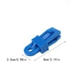 thumbnail image 4 of Abrazaderas de cuerda de viento Greeniant 10 piezas accesorio impermeable para acampar senderismo carpas Azul, 4 of 6