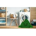 thumbnail image 2 of Ahgly Company Machine Washable Indoor Square Transitional Green Area Rugs, 5' Square, 2 of 7