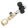 thumbnail image 4 of Refill CO2 Cylinder Refill Adapter W21.8-14 With Release Valve ASA 1500PSI Pressure Gauge, 4 of 8