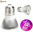 thumbnail image 3 of Spencer 2PCS 28W Full Spectrum E27 LED Grow Light Bulbs Grow Plant Light Bulb for Hydroponics Greenhouse Organic Indoor Plants, 3 of 9