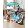 thumbnail image 3 of BLACK+DECKER Ventilador de piso de alta velocidad de 16 pulgadas, 3 of 5