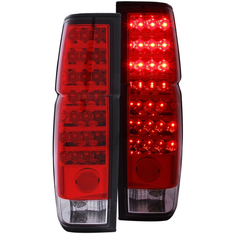 anz311034 ANZO 1986-1997 For Hardbody LED Taillights Red//Clear