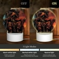 thumbnail image 3 of Naloa Dark Skull King Throne Acrylic LED Night Light Custom LED Lights Personalized Nightlight Customized Gifts for Family Couples Friends, 3 of 9
