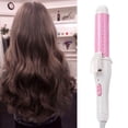 thumbnail image 3 of Sywqhk Mini alisador de pelo 2 en 1, varita rizadora, rizador de pelo de hierro plano (rosa) Sywqhk Para estrenar, 3 of 8