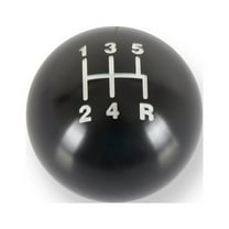 Hurst 163501HST Billet Shift Knob - 5 Speed Pattern - Gloss Black