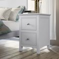 thumbnail image 4 of White Solid Wood Full Bedroom Set with Bed, 2 Nightstands, Dresser & Chest - Complete Furniture Suite for Timeless Design & Storage Solutions, 4 of 9