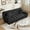 Black, variant on Rophefx 2-Seat Corduroy Deep Seat Cloud Sofa Couch for Living Room, Bedroom