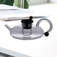 thumbnail image 5 of Tetera calentada de vidrio de borosilicato alto con forma de cola de rata + 2 tazas con forma de cola de rata, 5 of 7