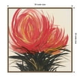thumbnail image 3 of Amanti Art Clover Blossom II Framed Canvas Wall Art Print, 3 of 9