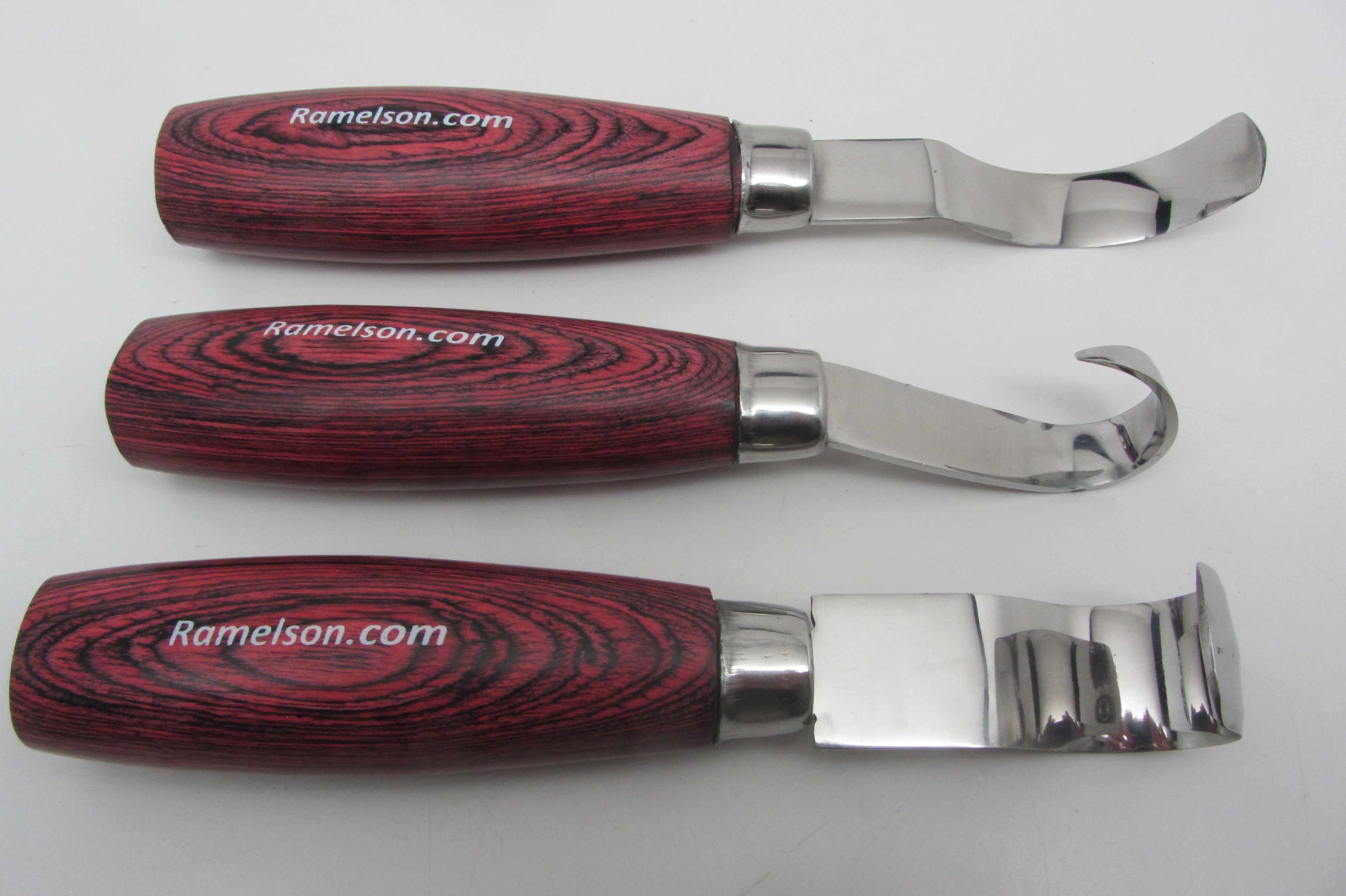 3 Pc. Wood Carving Scorp Inshave Bowl Knives