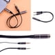 thumbnail image 4 of Divisor Y de audio estéreo de 3,5 mm, 1 conector hembra a 2 macho, adaptador de auriculares, cabina, 4 of 8