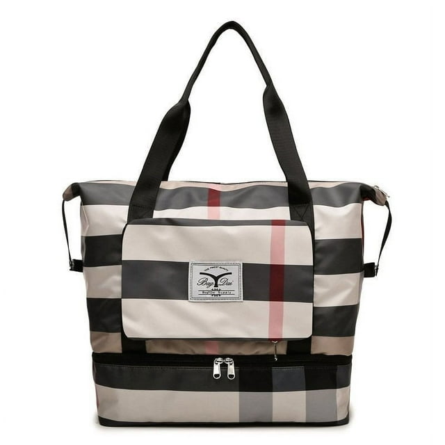 Sac D\'entraînement Physique à Séparation Humide et Sèche, Sac de Voyage de Sport Portable Grande Capacité pour Courte Distance, Léger pour la Production, le Rangement et les Voyages d'Affaires