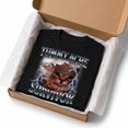 thumbnail image 6 of Tummy Ache Survivor Funny Cat Graphic T-Shirt, Unisex Classic Fit, 6 of 6