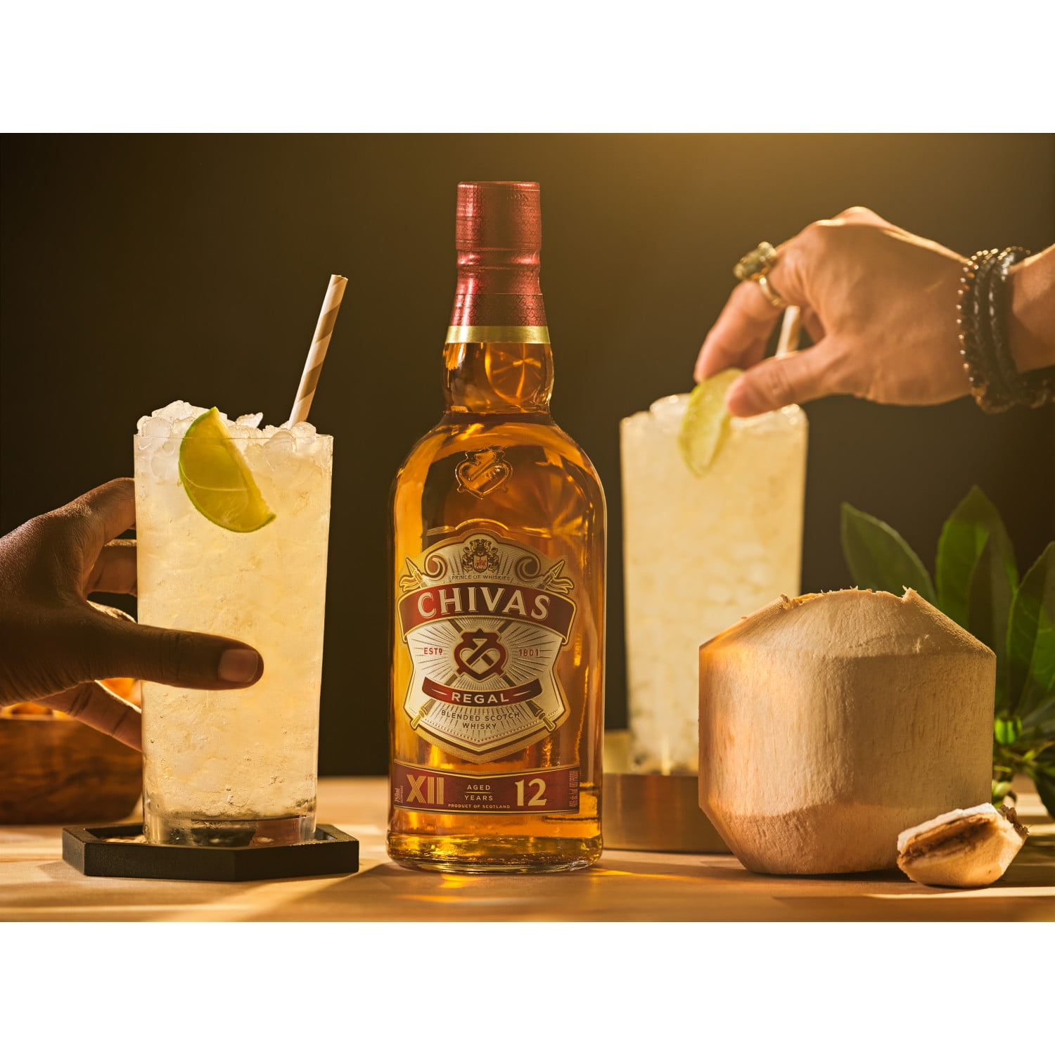 Chivas Regal 12 Year Old Blended Scotch Whisky, 1.75 L