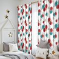 thumbnail image 5 of Pioneer Flower Floral Print Pattern Insulated Teens Curtains Set Of 2, Bedroom Essentials, Toddler Room Decor 52"x84", 5 of 5