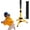 Yellow, variant on Adoreal Baseball Tee for Kids, Baseball Tee Baseball Batting Tee for Kids Softball & Baseball Practice Tee Easy Adjustable Height Portable Hitting Tee with Carry Bag(with ball)