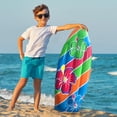 thumbnail image 3 of Tabla de surf hinchable ArtCreativity Luau de 34 cm para niños y adultos, 3 of 6