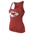 thumbnail image 2 of Women's Majestic Threads Patrick Mahomes Red Kansas City Chiefs Name & Number Tri-Blend Tank Top, 2 of 3