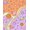 Orange, Pattern 4, variant on ODIKA 2x3 Machine Washable Non-Slip Area Rug, Dreamy Celestial Galaxy Playmat Whimsical Starry Night Universe High Traffic Rug, Purple, 724322