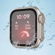 thumbnail image 4 of Caja De Reloj Estuche Para Reloj Con Marco Protector De Pantalla De Vidrio Para Apple Watch (Marfil 44 Mm), 4 of 9