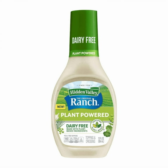 ( 2 Pack ) Hidden Valley The Original Ranch Plant Powered Topping & Dressing 12 Fl Oz