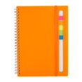 thumbnail image 2 of Libreta Abdala con 80 hojas de raya. Incluye notas adheribles naranja 16 x 21.2, 2 of 4