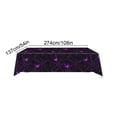 thumbnail image 3 of Kugisaki Halloween Decoration Printed Tablecloth Waterproof Cute Tablecloth for Dining Table Kitchen Home Decor, 3 of 6