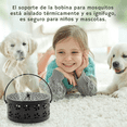 thumbnail image 4 of Porta Espirales Metálico Mosquitos Asa Quemador Incienso, 4 of 7