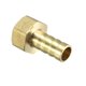 thumbnail image 3 of Conector adaptador de manguera con espina de latón 10mm Barb x 3/8 PT hembra 2pcs, 3 of 4
