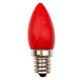 thumbnail image 4 of Bombilla de vela de diodo emisor de luz yeacher E12 1.5W Cubierta de Vidrio rojo, 4 of 6