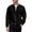 Black, variant on Corduroy Jacket Men Fall Winter Long Sleeve Relaxed Fit Elbow Patches Zip Up Sweatshirts Coat Outerwear