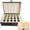 White, variant on The Hunter’s Legacy Memory Box, Hunting Keepsake Wooden Box with Shell Slots, Notes Chart and Hidden Layer for Storing Tags, Photos, Deer Hunting Keepsakes