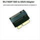 thumbnail image 2 of Adaptador SSD M.2 NGFF A SSD de 1 Pin Adaptador M.2 NGFF SSD para UX31/UX21/UX51/UX21E/UX31E/TAICHI 21/TAICHI 31 SSD, 2 of 5