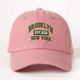 thumbnail image 1 of Baseball Caps Unisex City Hat with Embroidered Distressed Washed and Adjustable Fit for Everyday Wear, 1 of 3