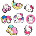 thumbnail image 5 of 2023 Nueva linda caricatura Hello Kitty Perro de orejas grandes Melody Sanrio Exportación transfronteriza Hebilla de zapato especial Flor de zapato, 5 of 5
