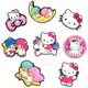 thumbnail image 5 of 2023 Nueva linda caricatura Hello Kitty Perro de orejas grandes Melody Sanrio Exportación transfronteriza Hebilla de zapato especial Flor de zapato, 5 of 5