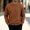 Coffee, variant on Men Diamond Quilted Crewneck Sweatshirt, Loose Fit Lightweight Padded Long Sleeve Pullover Top Fall Winter Casual Outerwear Coffee S