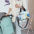 thumbnail image 4 of Bolsa de pañales Tote moda portátil al aire libre multifuncional bebé bolsa mensajero para mamá papá, 4 of 5