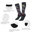thumbnail image 3 of Rocae la Reliure d'Isaac pour Chaussettes de compression Décontractées Originales pour Femmes Hommes Bas de Couleur Contrastée, 3 of 6