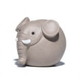 thumbnail image 3 of Cadorn Big Clumsy Elephant Tea Pet - Handmade Yixing Clay Tea Accessory, 3 of 3