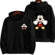 thumbnail image 4 of Sudadera con capucha de dibujos animados de Mickey Mouse para mujer, chaqueta con cremallera, sudadera de gran tamaño, abrigo informal caqui para pareja, primavera y otoño, 4 of 4