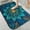 Blue and Gold, variant on 1pc Purple Carpet Absorbent Non-Slip Bathroom Thickened Flannel Rug Decor,Soft,Quick Drying,Suitable For Indoor/outdoor Use,Bathrooms,Bedrooms,Kitchens,Terrace,Laundry Rooms,16"x24"