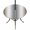 Brown, variant on Round Outdoor Tablecloth with Umbrella Hole and Zipper, Grey White Tablecloth with Elastic Waterproof, Gray Farmhouse Modern Rustic Patio Table Covers for 36" - 44" Picnic Pool Tables